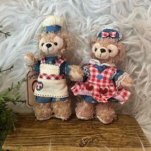 Disney Duffy and friends ShellieMay & Sailor Bear Cute Plush Keychain Pendant